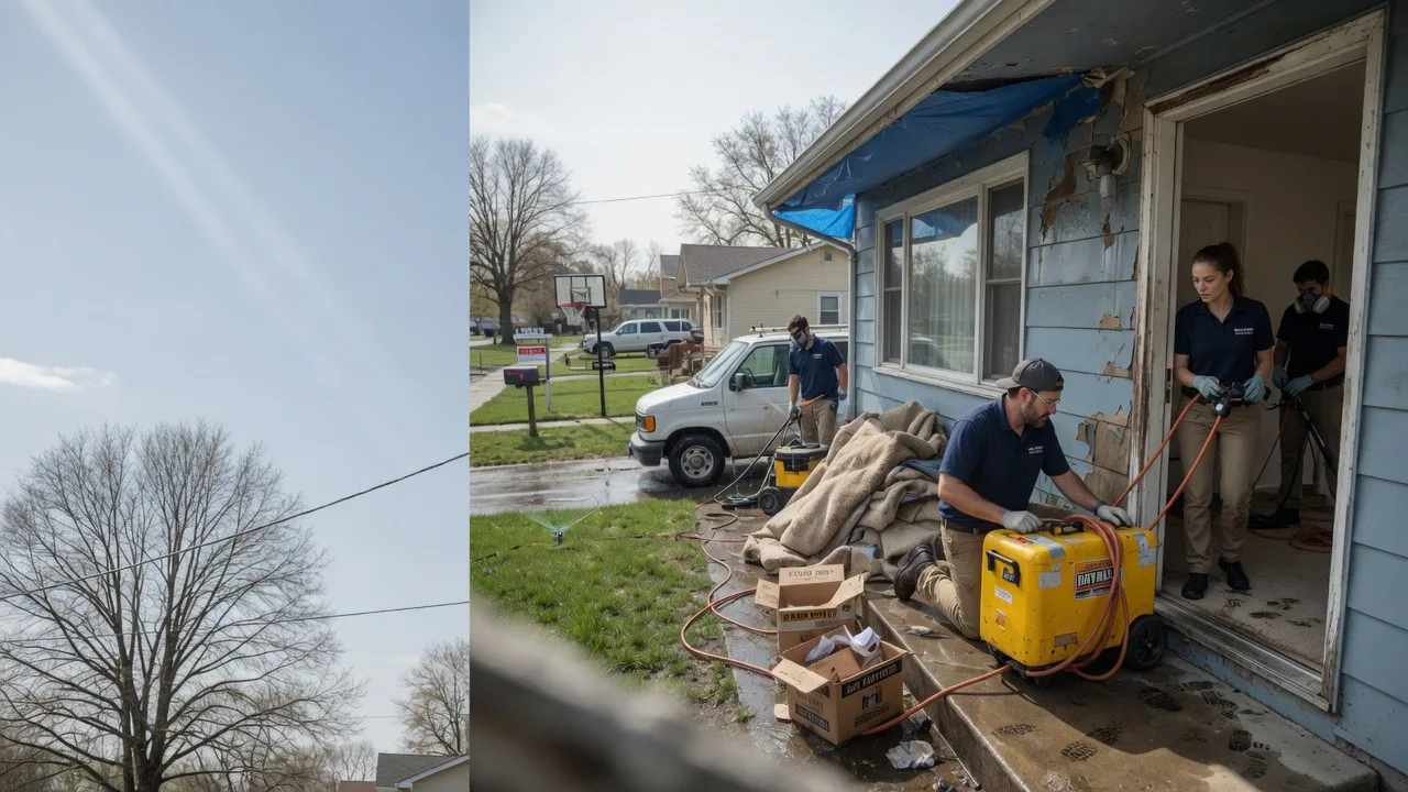 Basement Flood Cleanup in Adams, OR near me